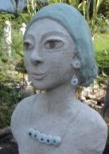 Büste oder Torso aus Beton