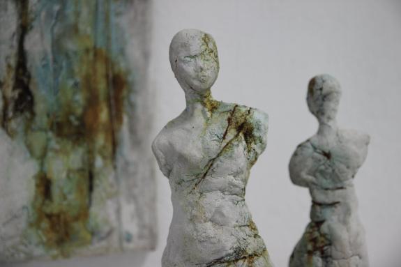 Skulpturen aus Knetbeton