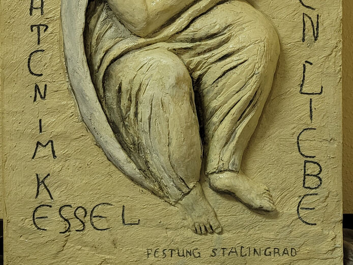 &quot;Stalingrad Madonna&quot;, Gedenktafel