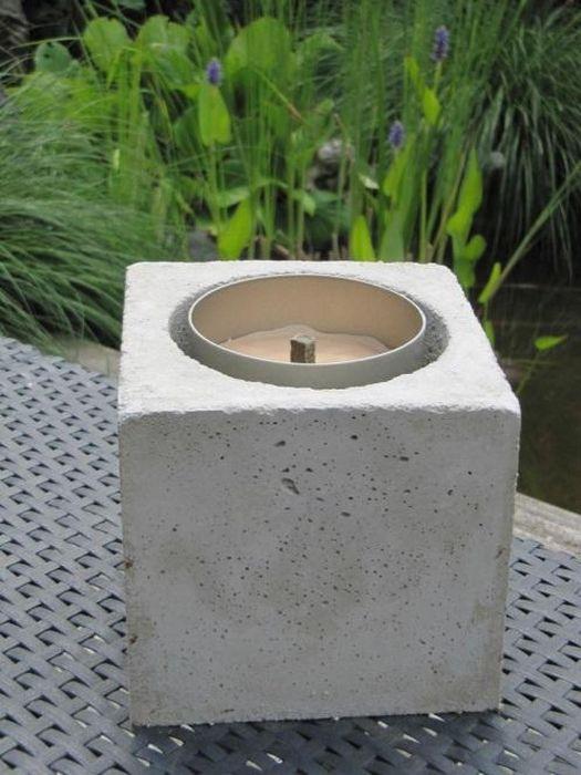 Outdoorkerze Quader