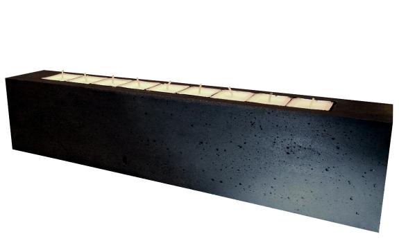 Teelichthalter Quader